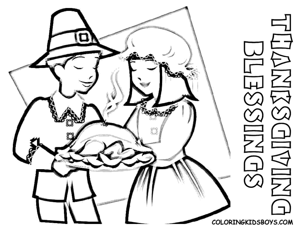 Thanksgiving coloring sheets