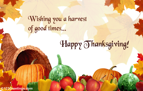 Thanksgiving greeting