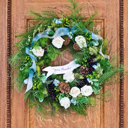 Thanksgiving door decorations