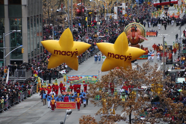 Macys Thanksgiving day parade