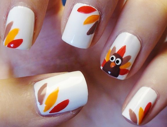 Happy Thanksgiving Nails 2020