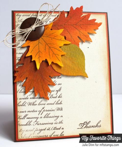 Thanksgiving thank you Cards