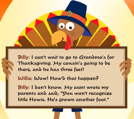 Thanksgiving turkey jokes