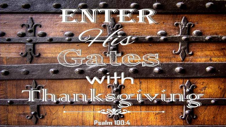 bible verse Thanksgiving