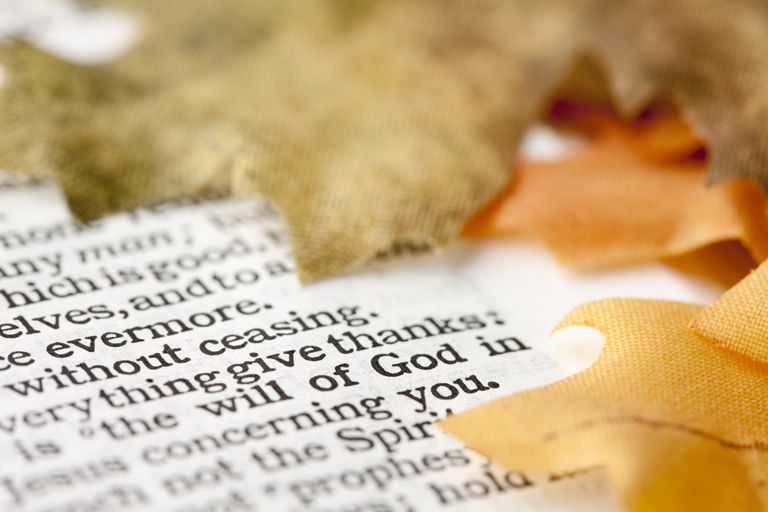 bible verses on Thanksgiving