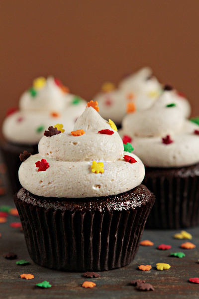 cute Thanksgiving cupcakes