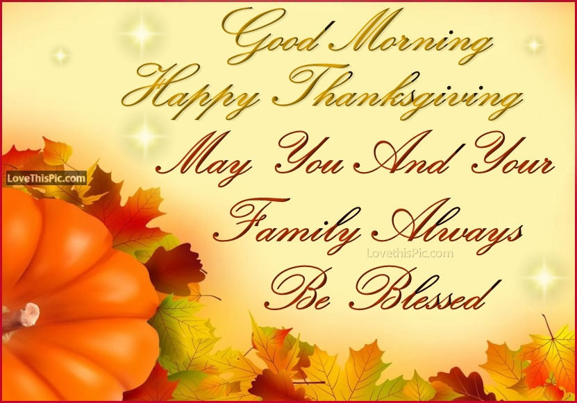 happy Thanksgiving blessings quotes