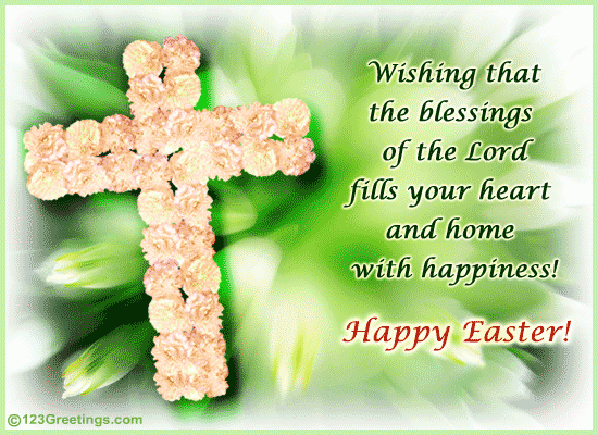 happy easter greeting 