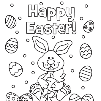 Easter Coloring Page