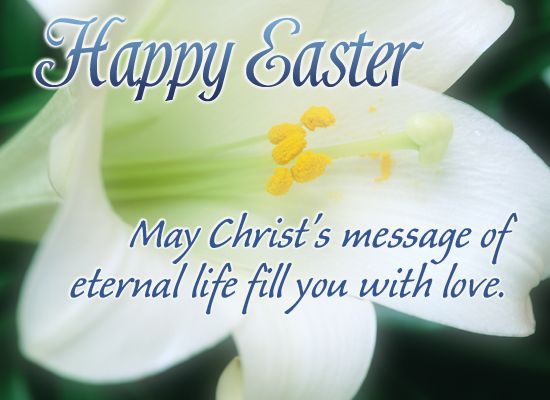 happy easter greetings