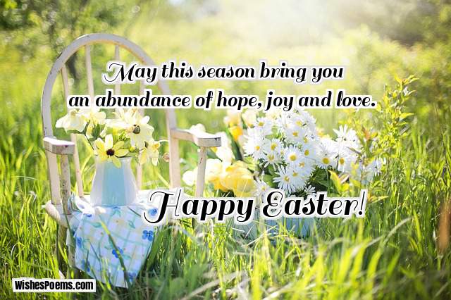 happy easter wishes messages