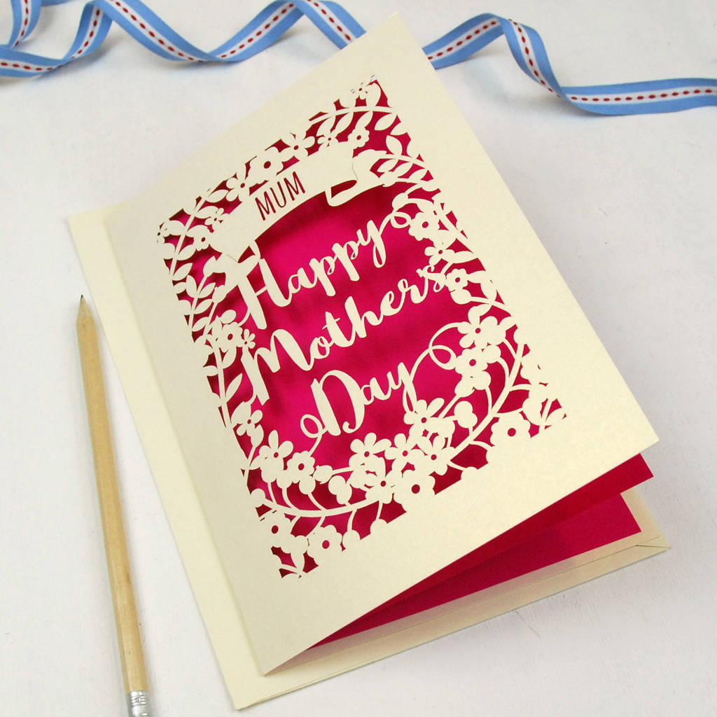 mother’s day card craft