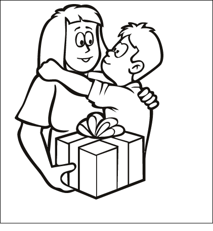 coloring pages for mother’s day