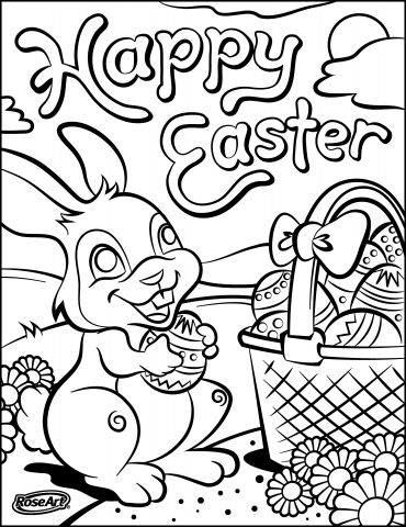 Easter Coloring Pages 2021 
