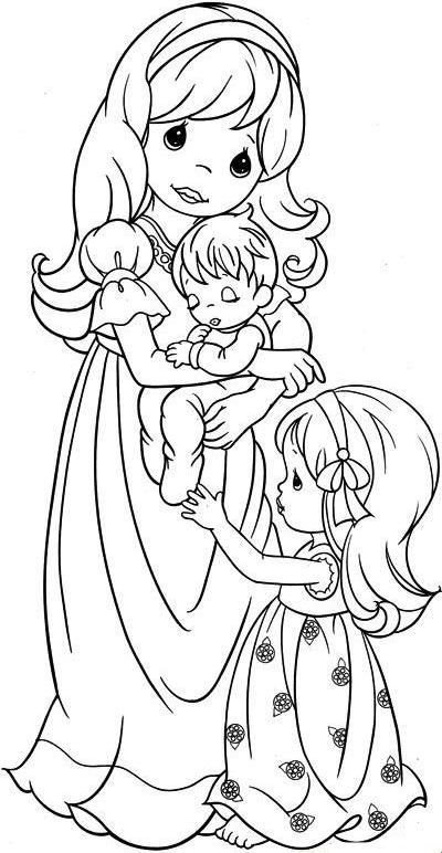 Mothers day coloring page