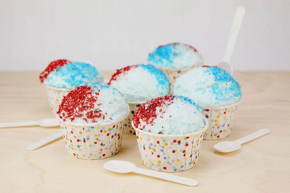 patriotic flag cake