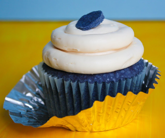 4th of July snowcone cupcake