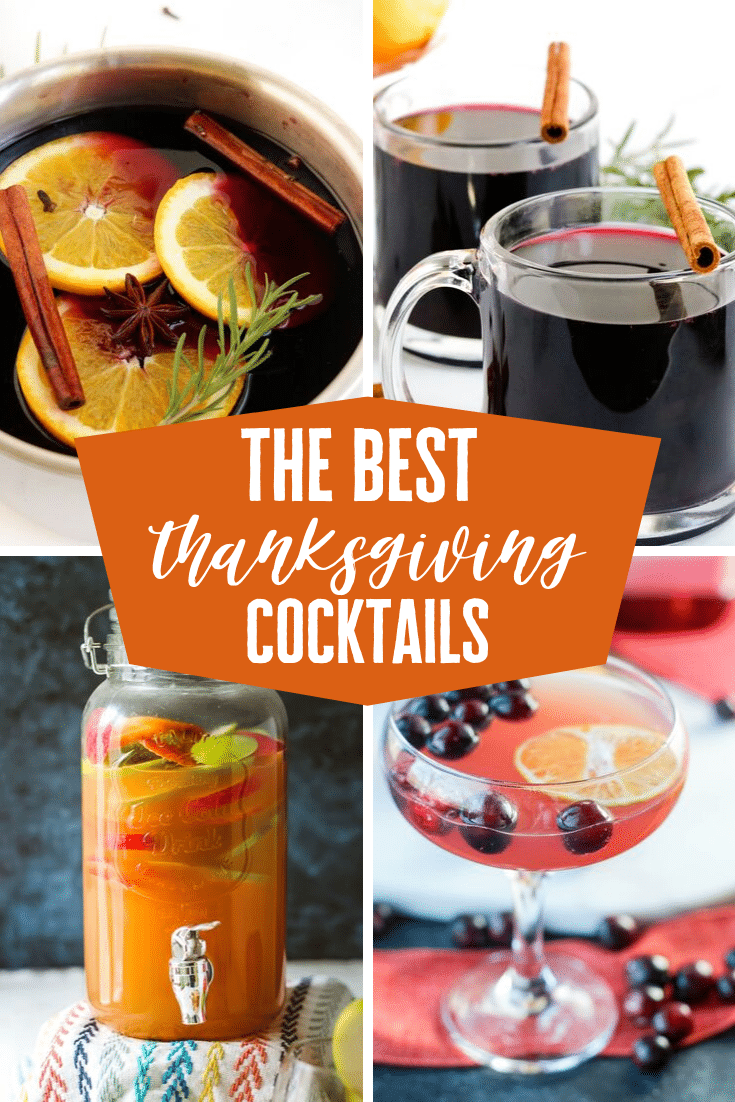 Happy Thanksgiving Cocktails