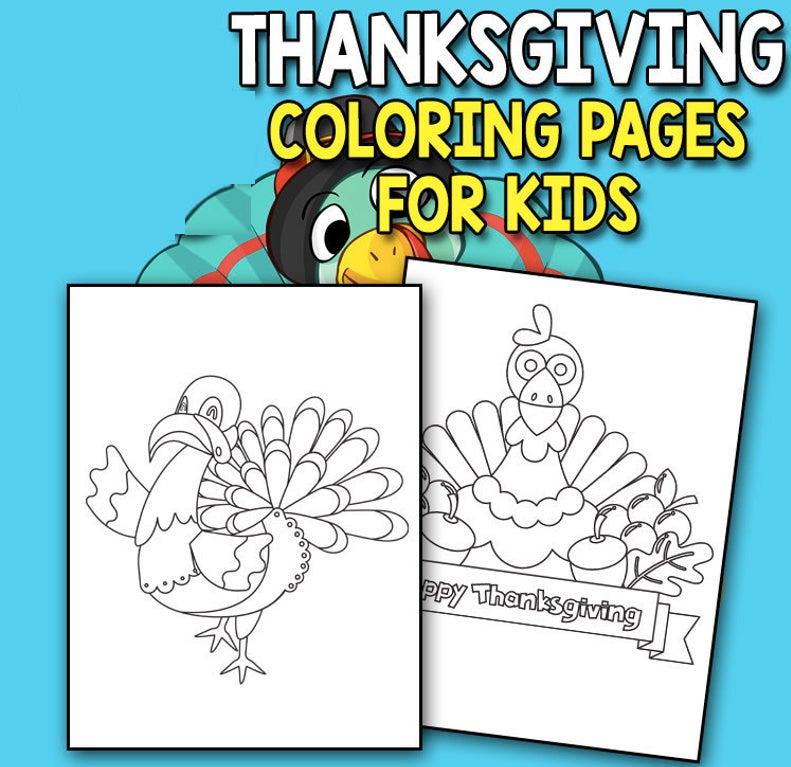 Best Thanksgiving Coloring Pages