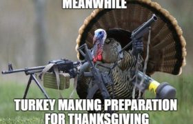 Funny turkey memes on Thanksgiving images
