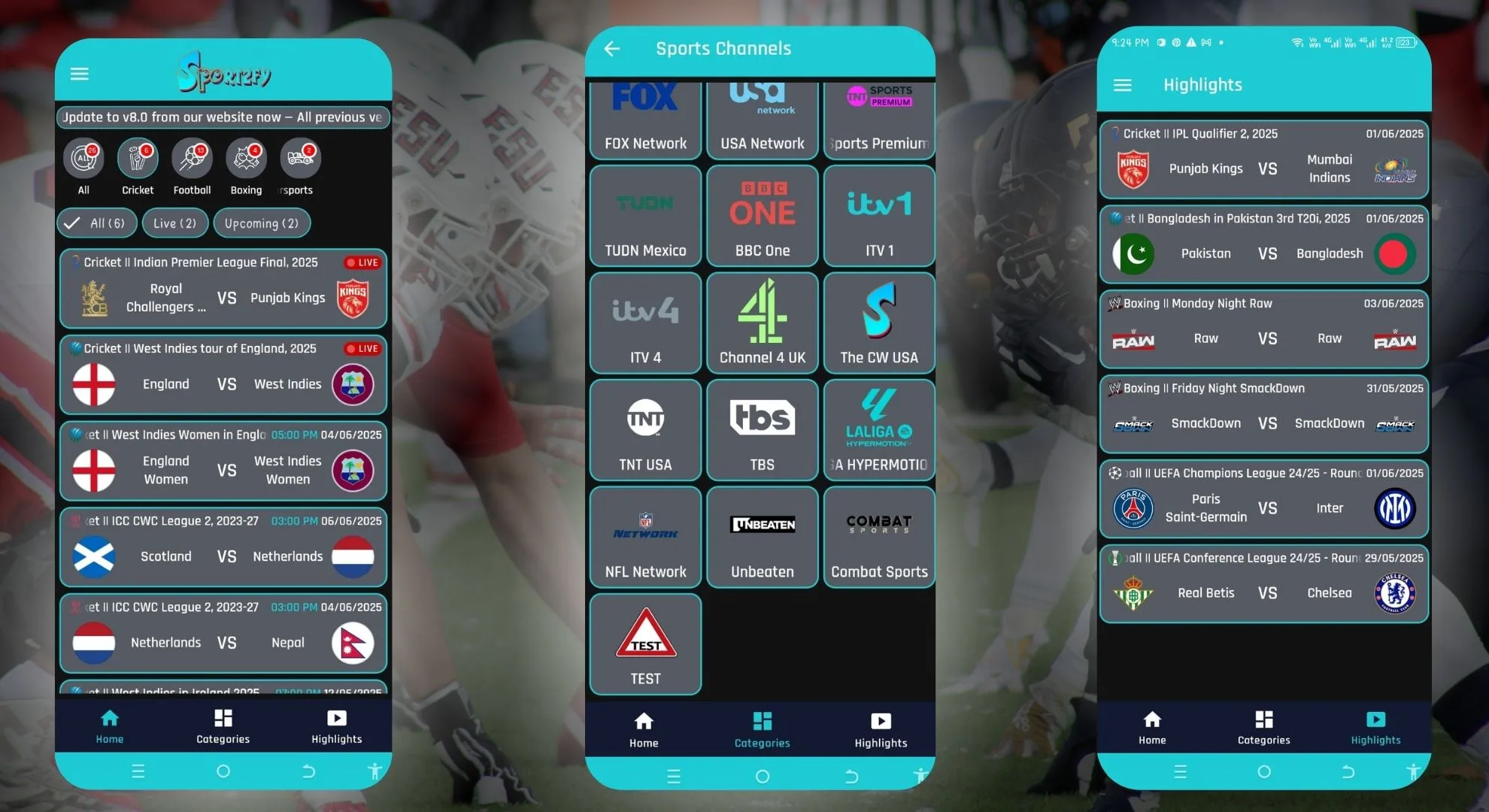Sportzfy APK Introduction