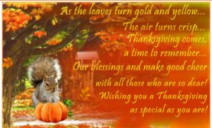 Happy Thanksgiving Wishes 2021