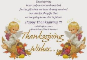 Thanksgiving wishes to friends