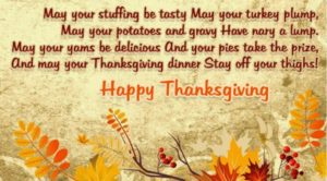 Thanksgiving Messages For Family