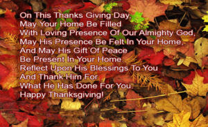 Thanksgiving messages for cards