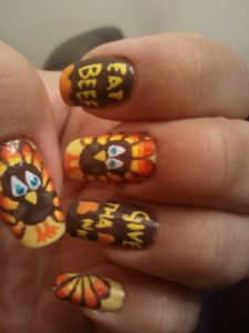 Happy Thanksgiving Nails 2021