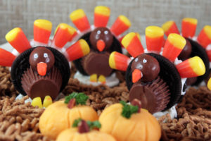 Turkey cupcakes for Thanksgiving