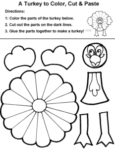 middle school Thanksgiving worksheets