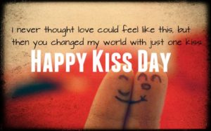 happy kiss day image