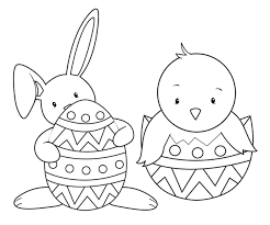 easter coloring page images