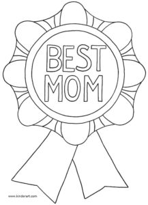 Mothers Day Coloring Page Free Printables