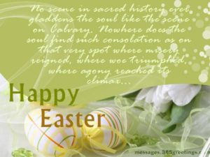 easter messages greeting