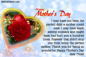 Happy Mothers Day Messages 2020