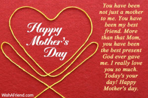 Mothers Day Message