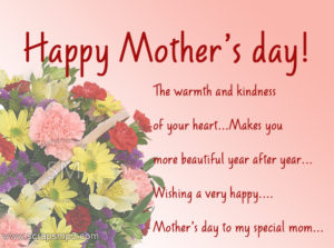 mother’s day card messages