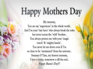 Mothers day poems